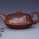 紫砂茶壺 陶刻家陳顯倫創作的一帆風順壺
